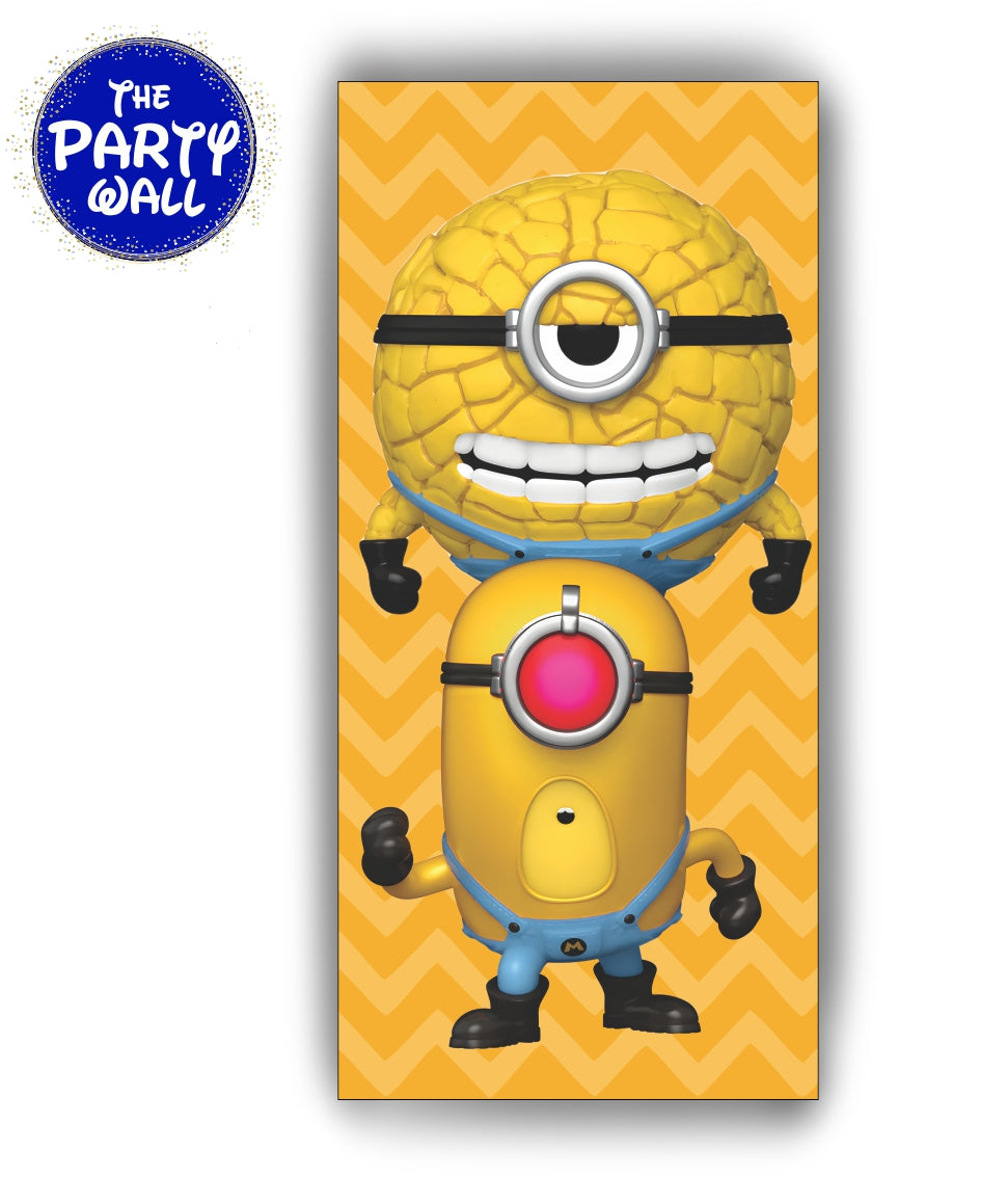 Minions  - Funda para mampara cuadrada