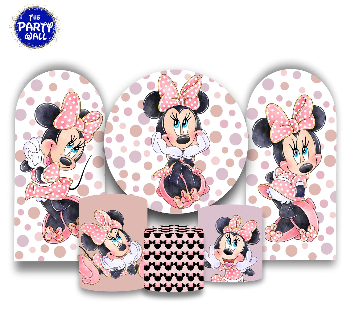 Minnie Mouse - Fundas para set + 2 complementos