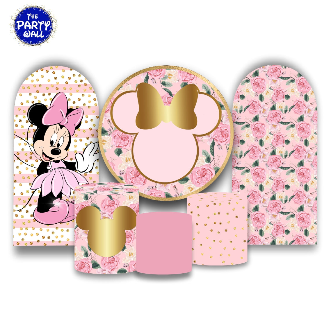 Minnie Mouse - Fundas para set + 2 complementos