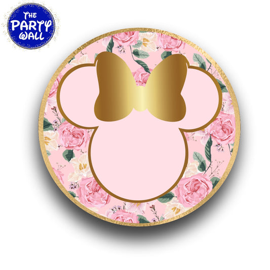 Minnie Mouse - Funda para mampara circular