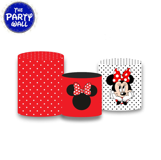 Minnie Mouse - Fundas para cilindros