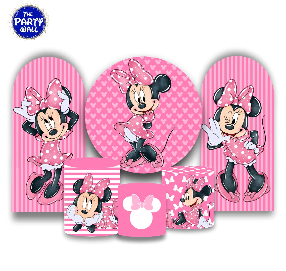 Minnie Mouse - Fundas para set + 2 complementos