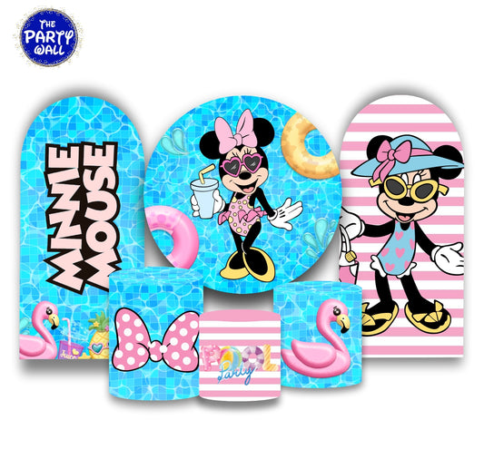 Minnie Mouse - Fundas para set + 2 complementos