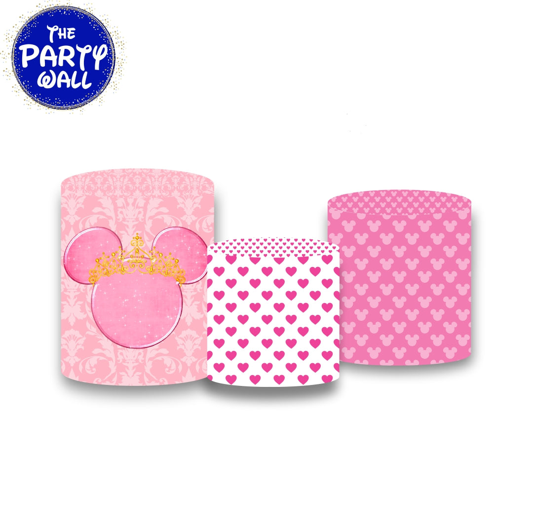 Minnie Mouse Princesa - Fundas para cilindros