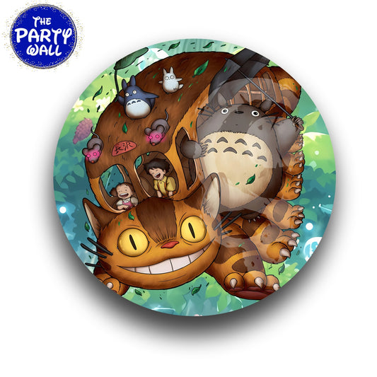 Mi Vecino Totoro - Funda para mampara circular