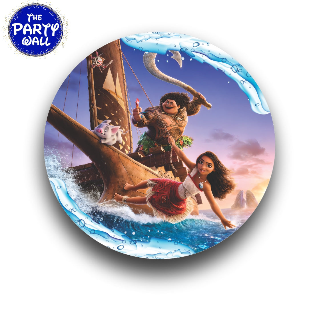 Moana - Funda para mampara circular