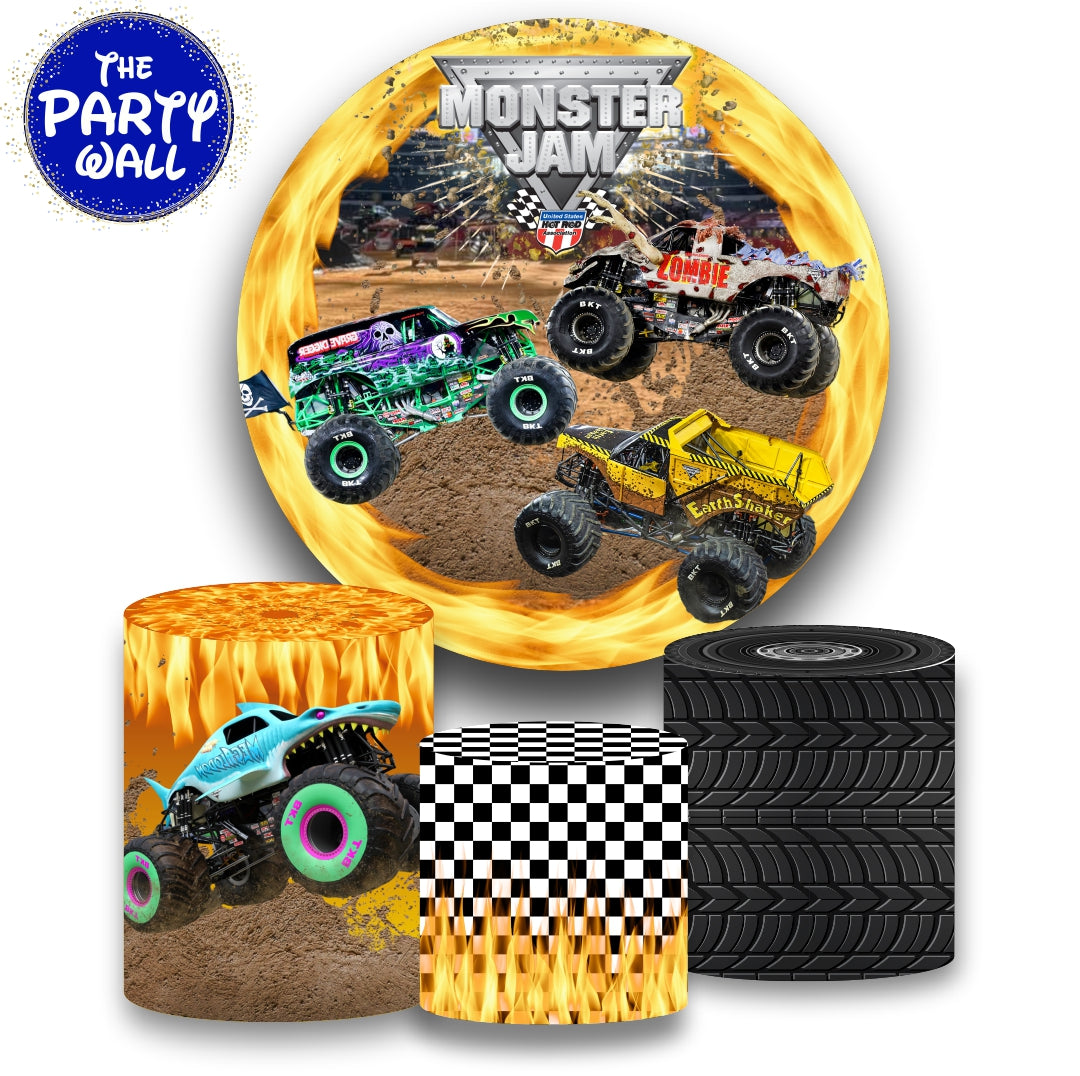 Monster Jam - Fundas para set sencillo