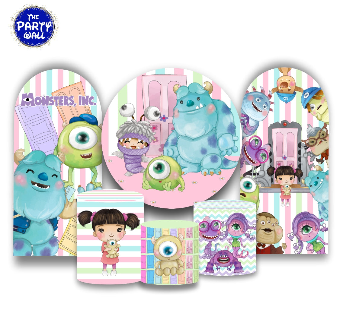 Monsters Inc - Fundas para set + 2 complementos