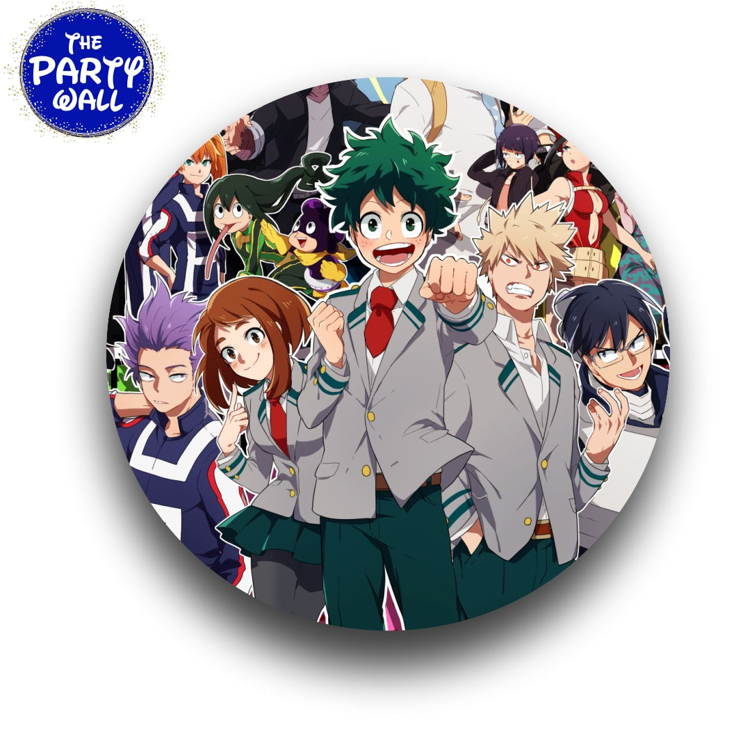 My Hero Academia - Funda para mampara circular