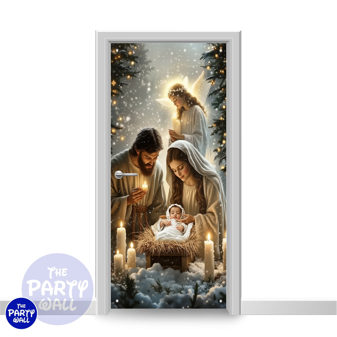 Nacimiento - Funda para puerta