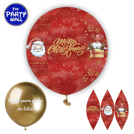 Navidad - Funda para globo