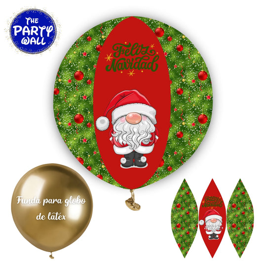 Navidad - Funda para globo