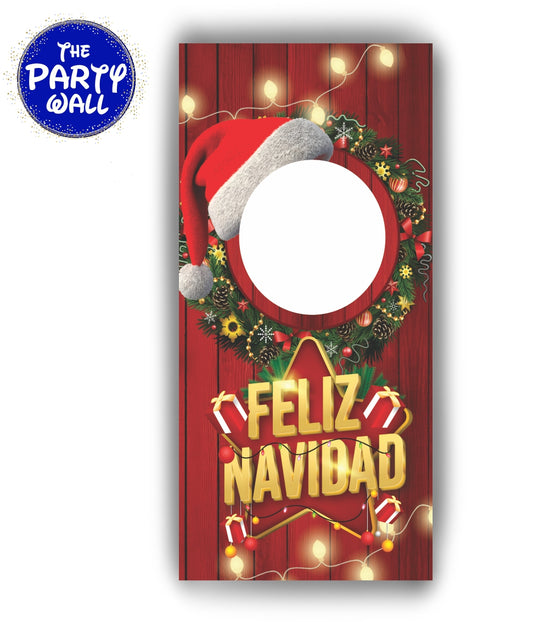 Navidad - Funda para mampara rectangular interactiva