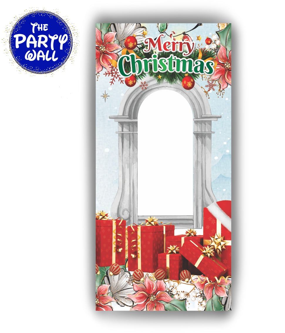 Navidad - Funda para mampara rectangular interactiva