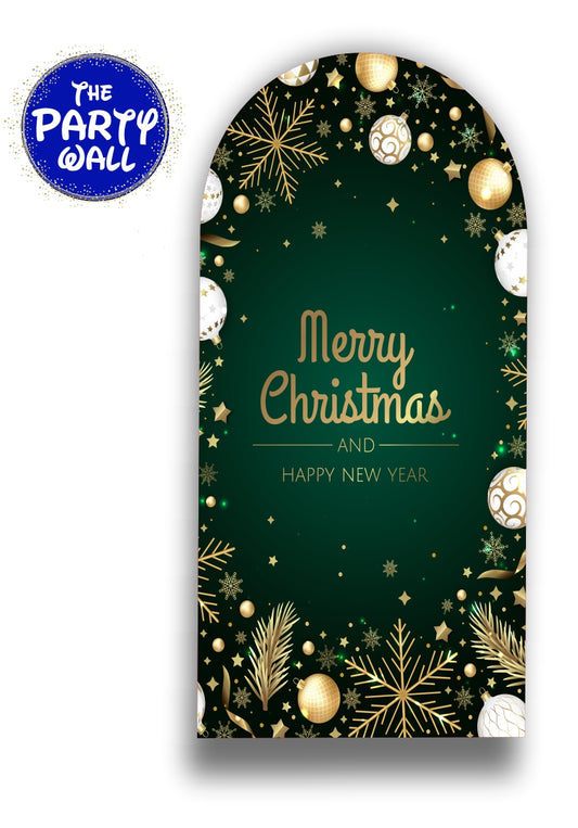 Navidad - Funda para mampara de punta redonda