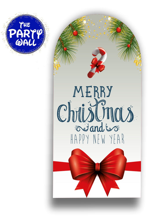 Navidad - Funda para mampara de punta redonda