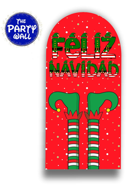 Navidad - Funda para mampara de punta redonda