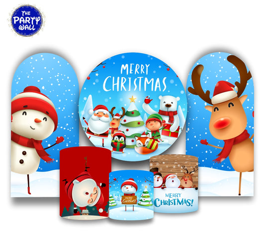 Navidad - Fundas para set + 2 complementos