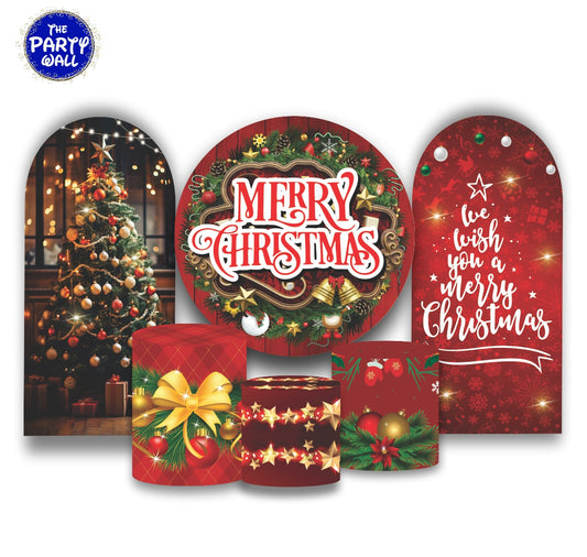 Navidad - Fundas para set + 2 complementos
