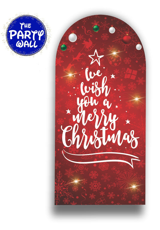 Navidad - Funda para mampara de punta redonda