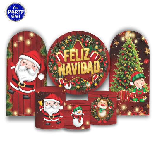 Navidad - Fundas para set + 2 complementos