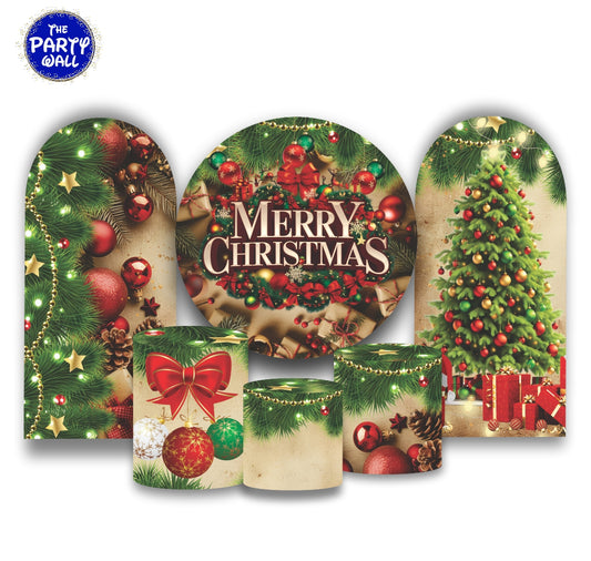 Navidad - Fundas para set + 2 complementos