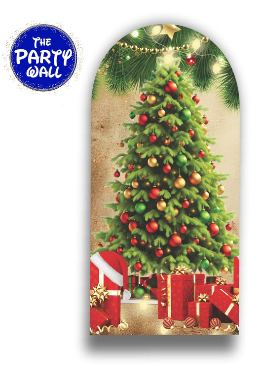 Navidad - Funda para mampara de punta redonda