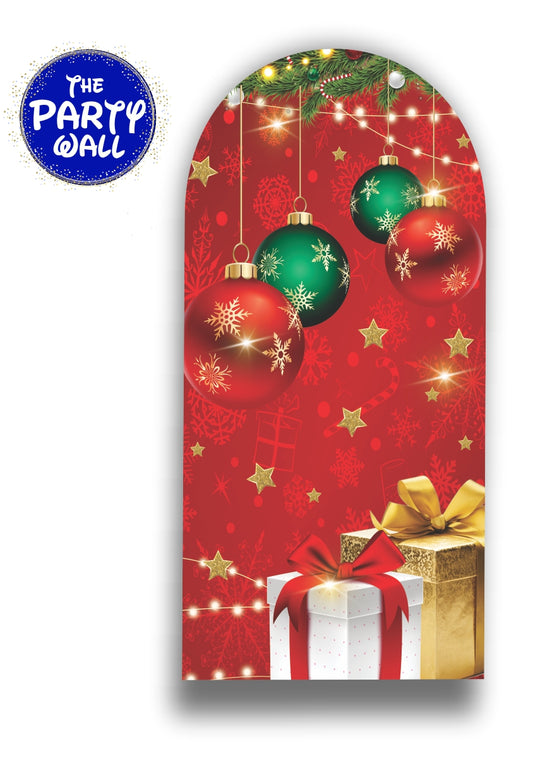 Navidad - Funda para mampara de punta redonda