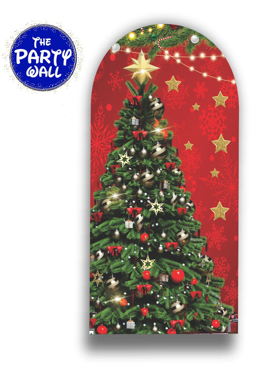 Navidad - Funda para mampara de punta redonda