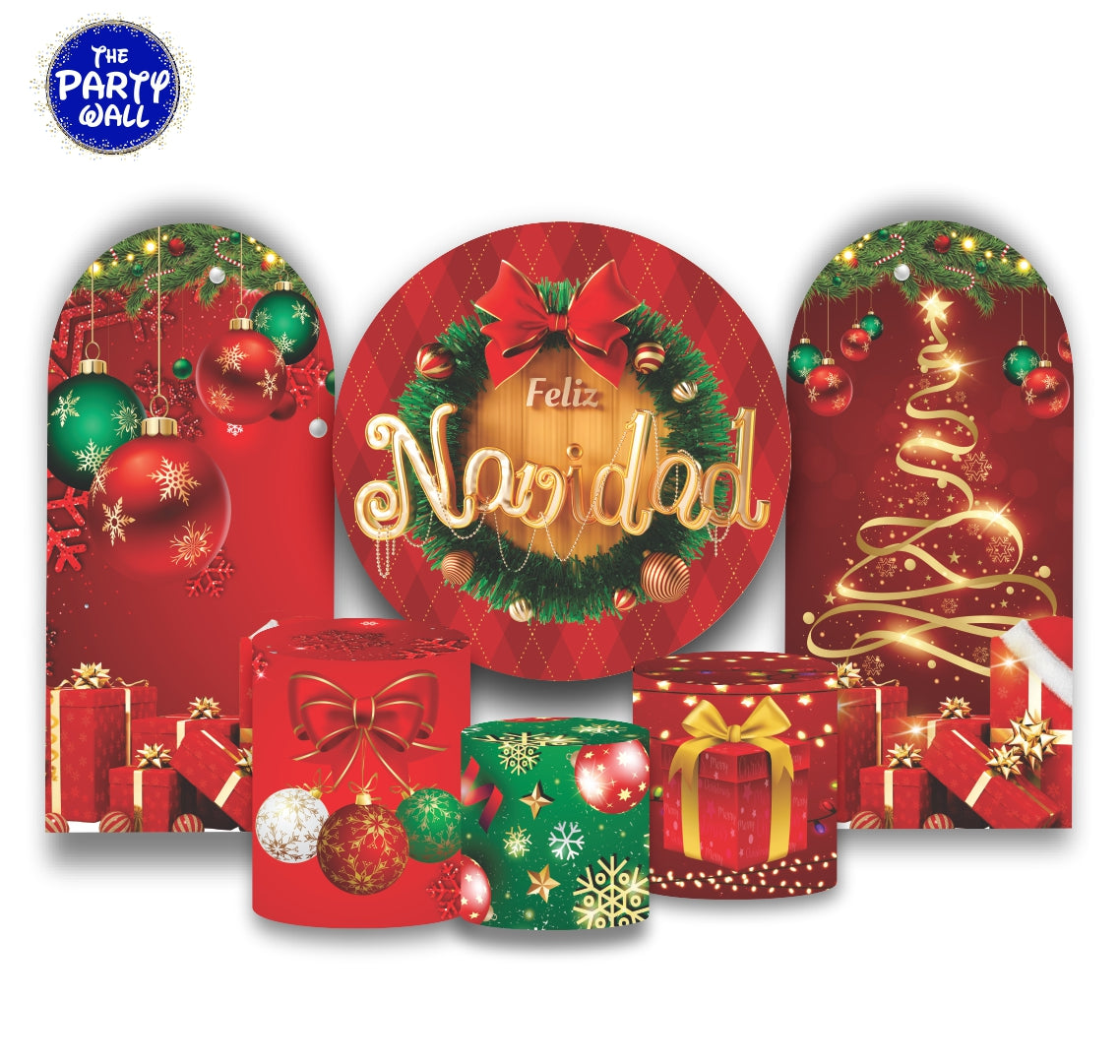 Navidad - Fundas para set + 2 complementos