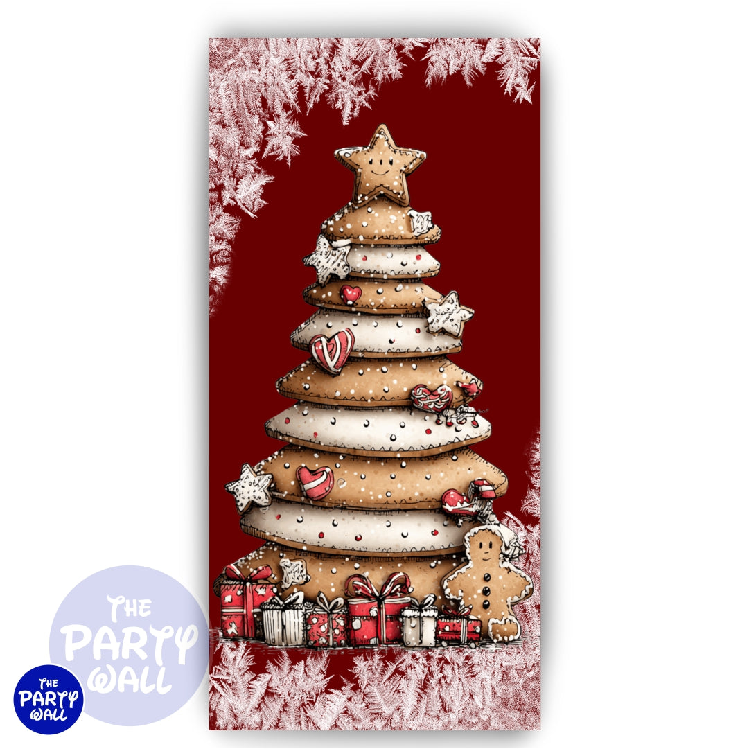 Navidad - Funda para mampara de punta redonda