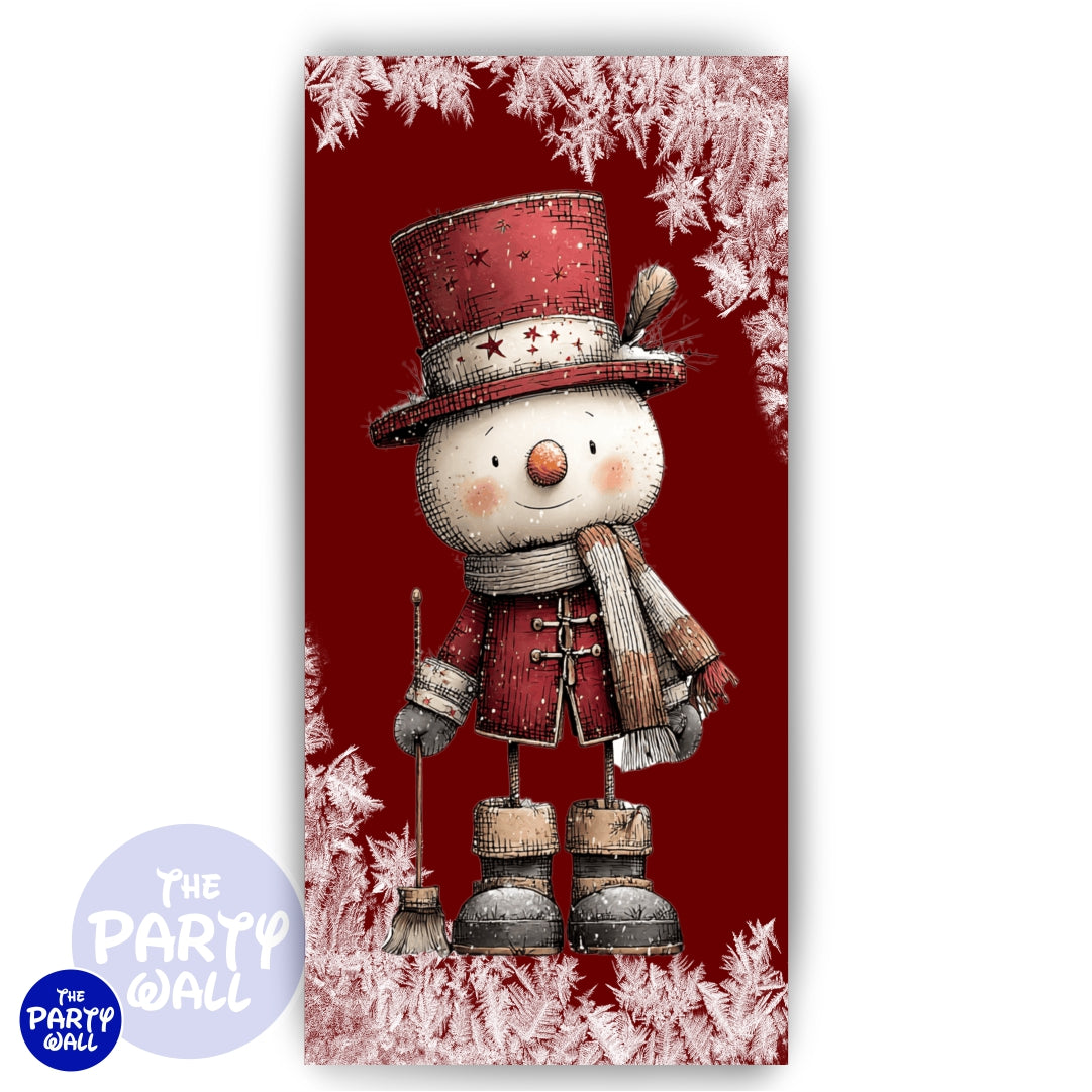 Navidad - Funda para mampara de punta redonda