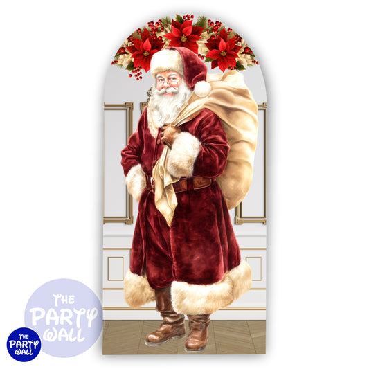 Navidad - Funda para mampara de punta redonda