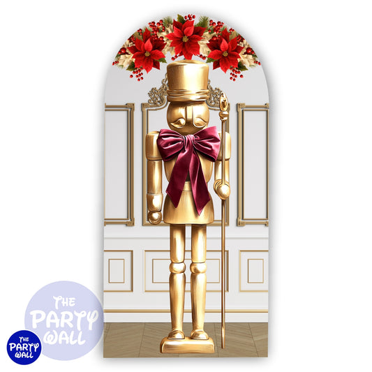 Navidad - Funda para mampara de punta redonda