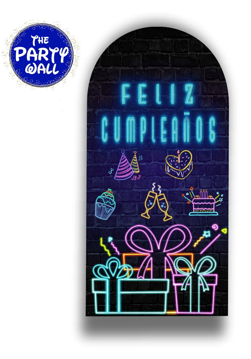 Neon - Funda para mampara de punta redonda