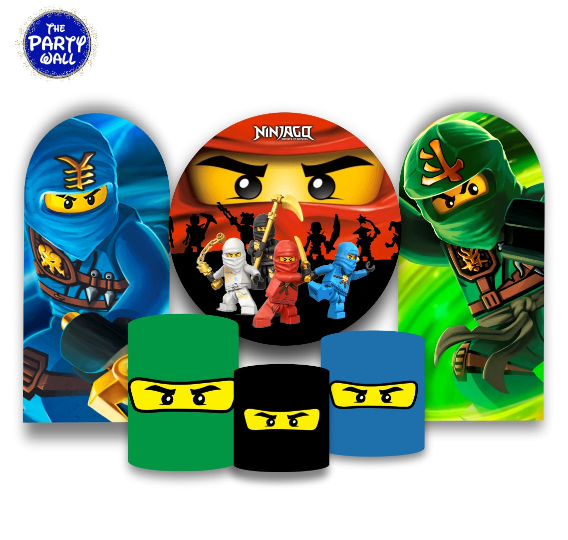 Ninjago - Fundas para set + 2 complementos