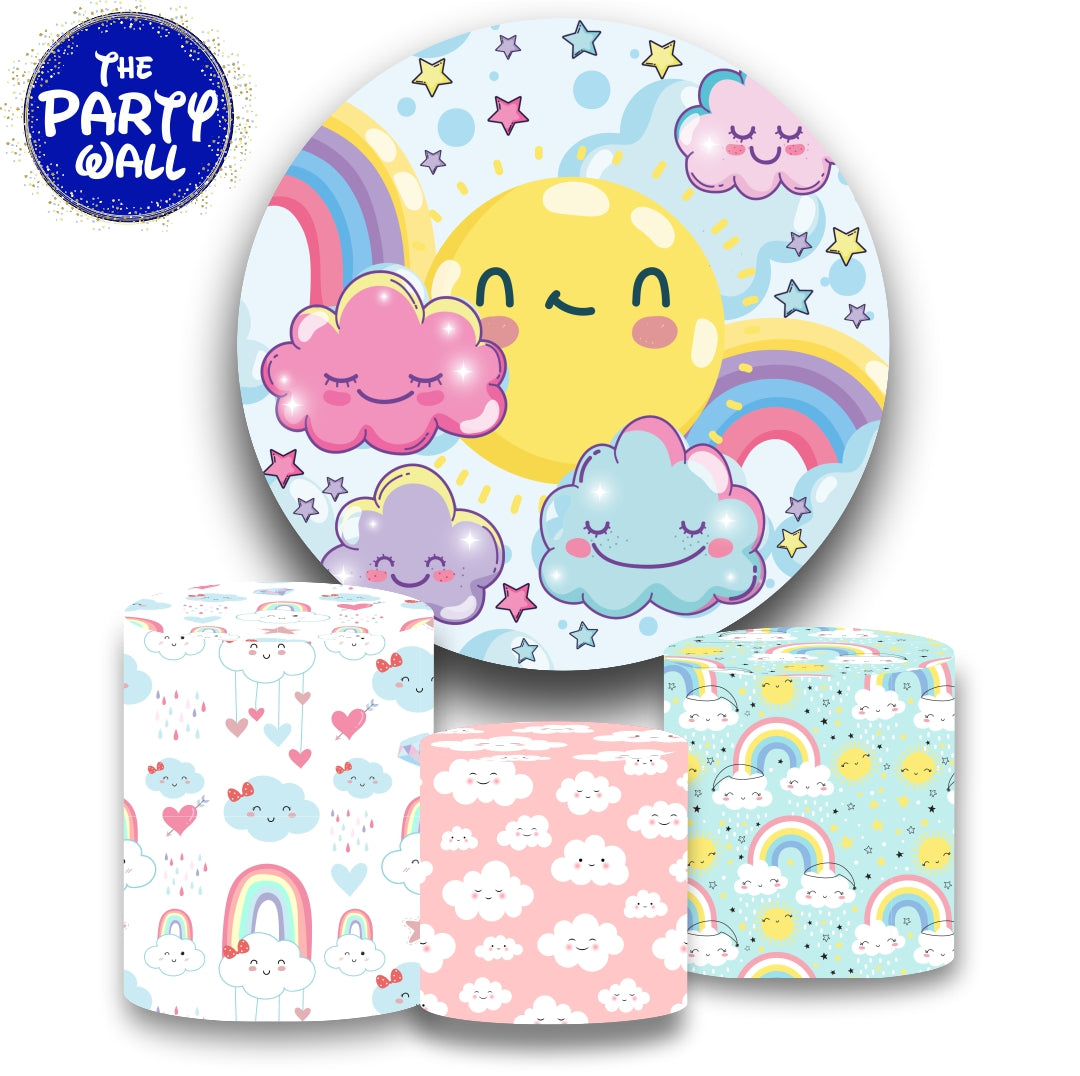 Nubes Cute - Fundas para set sencillo