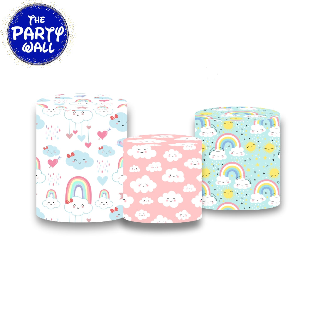 Nubes Cute - Fundas para cilindros