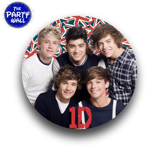 One Direction - Funda para mampara circular