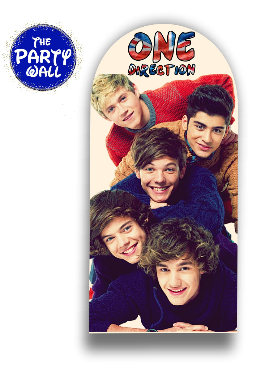 One Direction - Funda para mampara de punta redonda