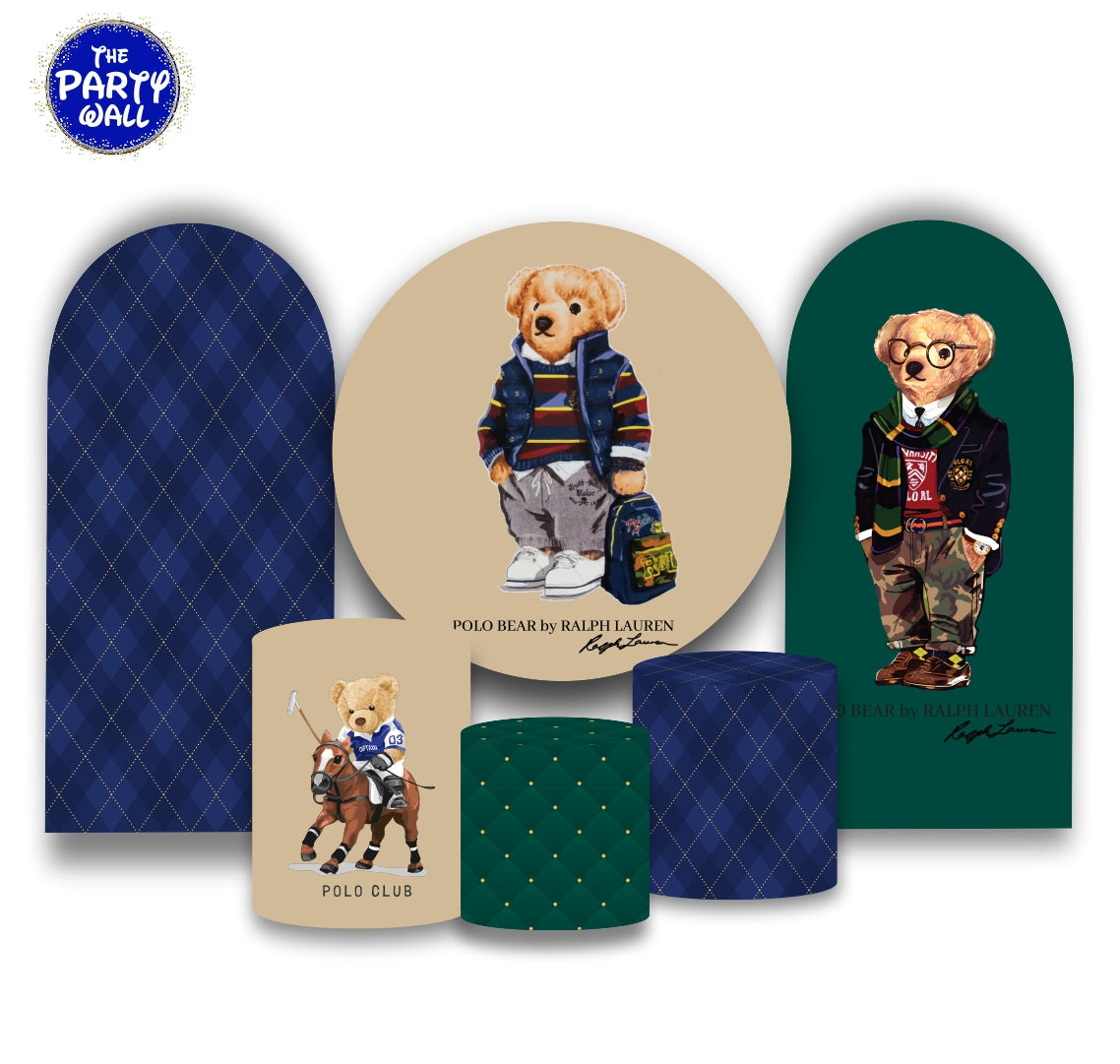 Osito Polo Ralph Lauren - Fundas para set + 2 complementos