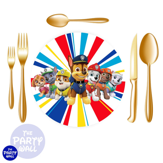 Paw Patrol - Funda cubre platos