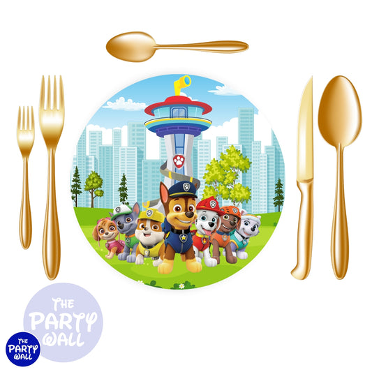 Paw Patrol - Funda cubre platos