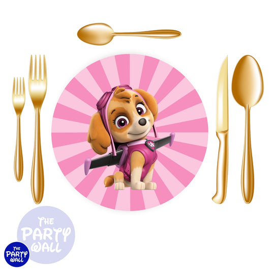 Paw Patrol - Funda cubre platos