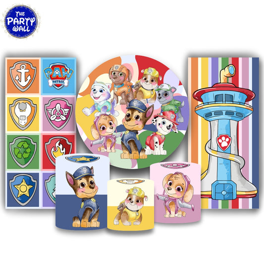 Paw Patrol - Fundas para set + 2 complementos