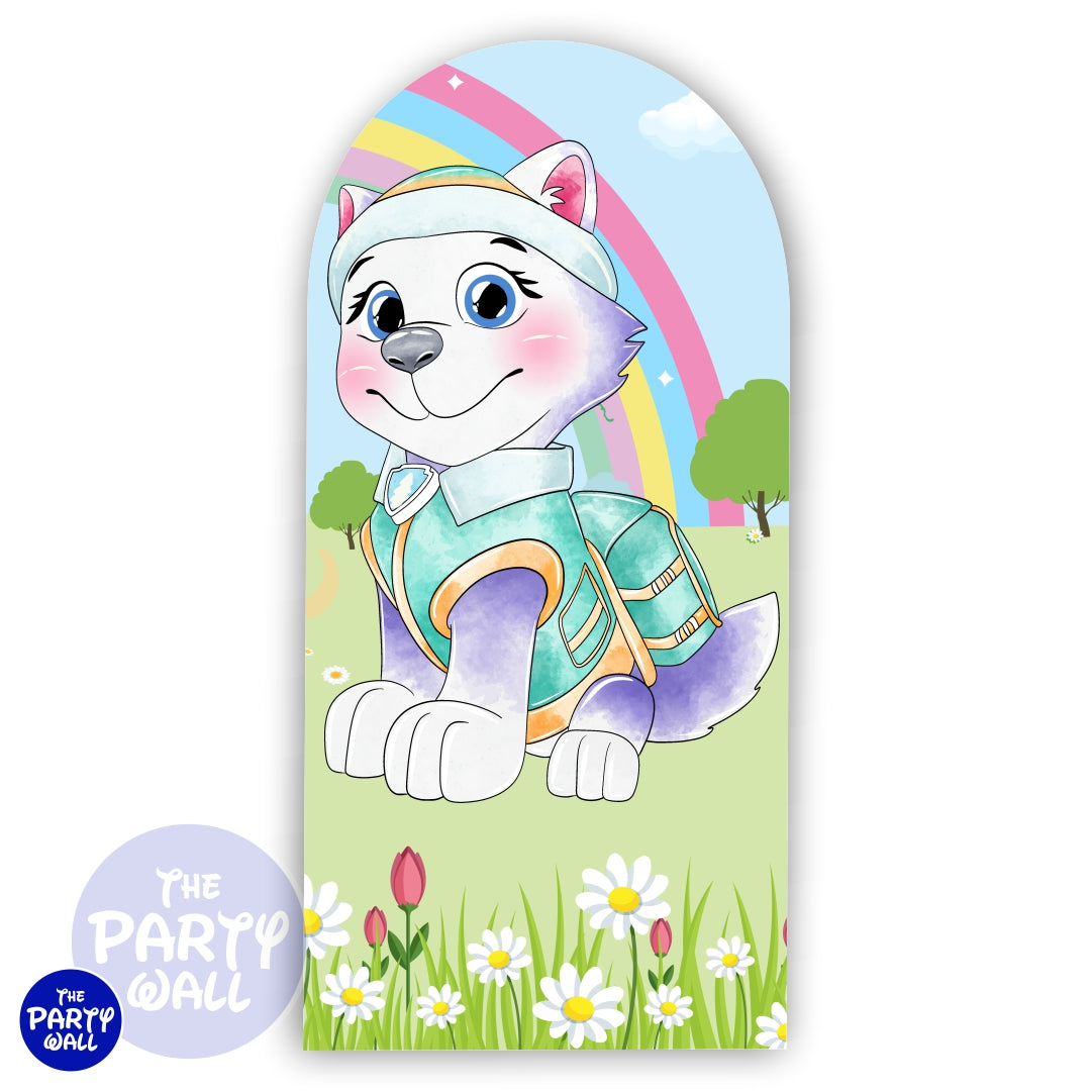 Paw Patrol - Funda para mampara de punta redonda
