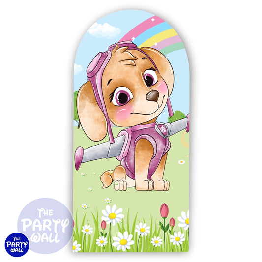 Paw Patrol - Funda para mampara de punta redonda