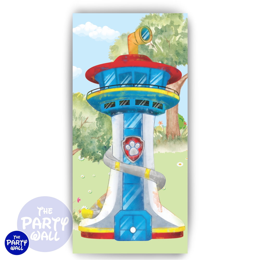 Paw Patrol - Funda para mampara de punta redonda