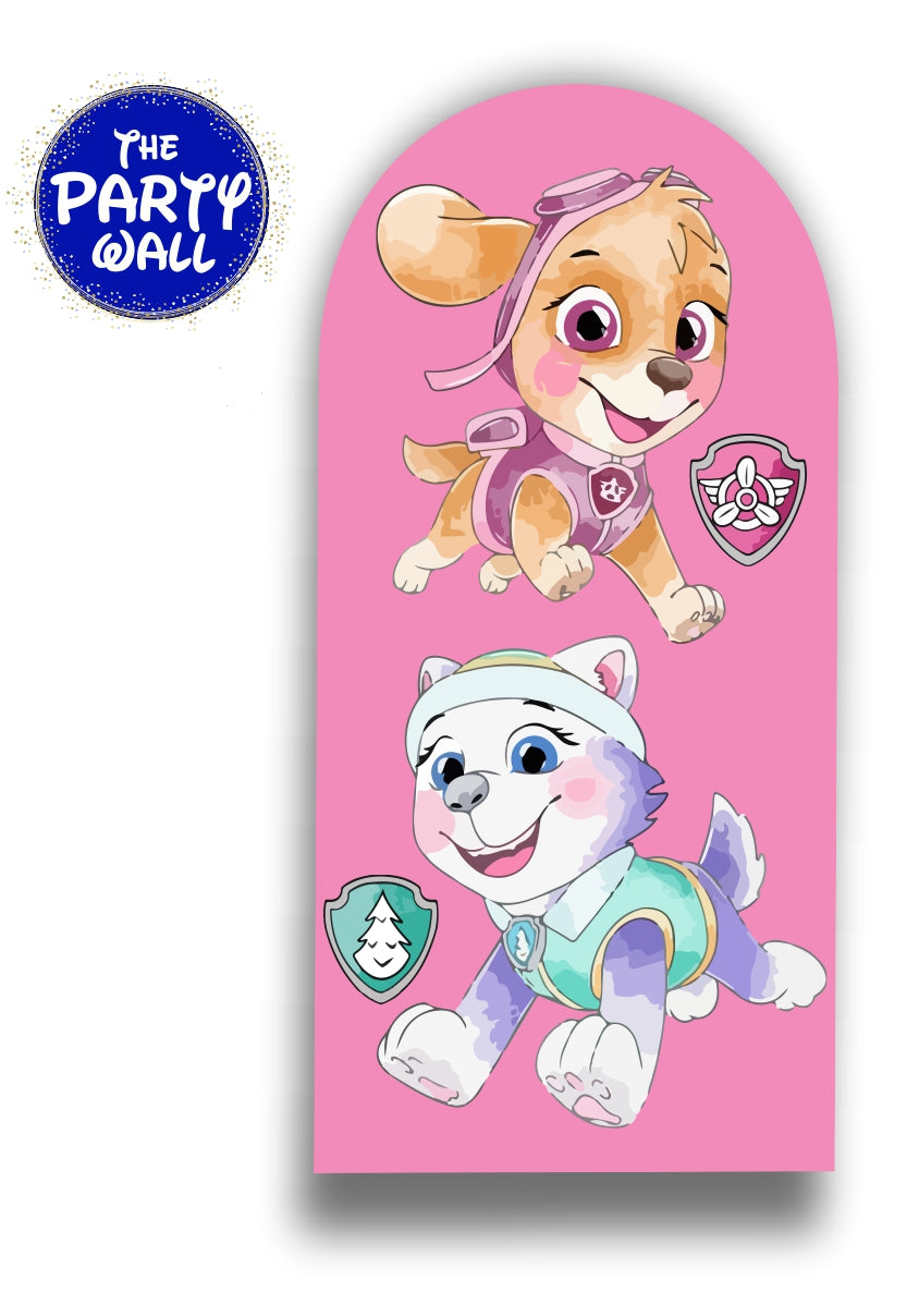 Paw Patrol - Funda para mampara de punta redonda