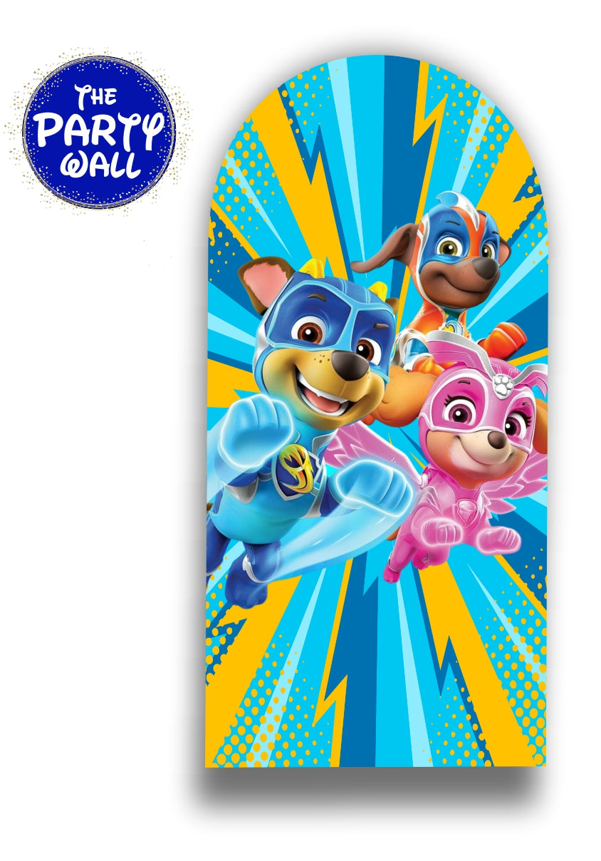 Paw Patrol - Funda para mampara de punta redonda